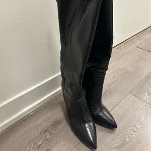 Paris Texas Croc Leather Boots *Incredible Condition*
